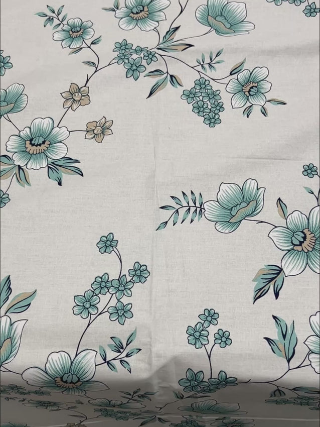 Pure Decor Pure Cotton Queen Size Double Bedsheet