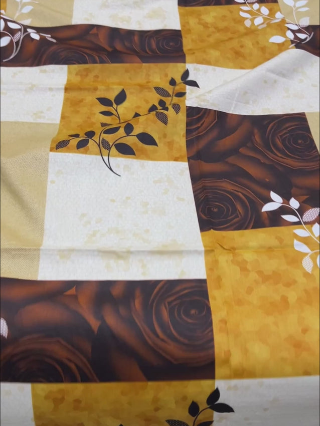 Pure Decor Pure Cotton Queen Size Double Bedsheet