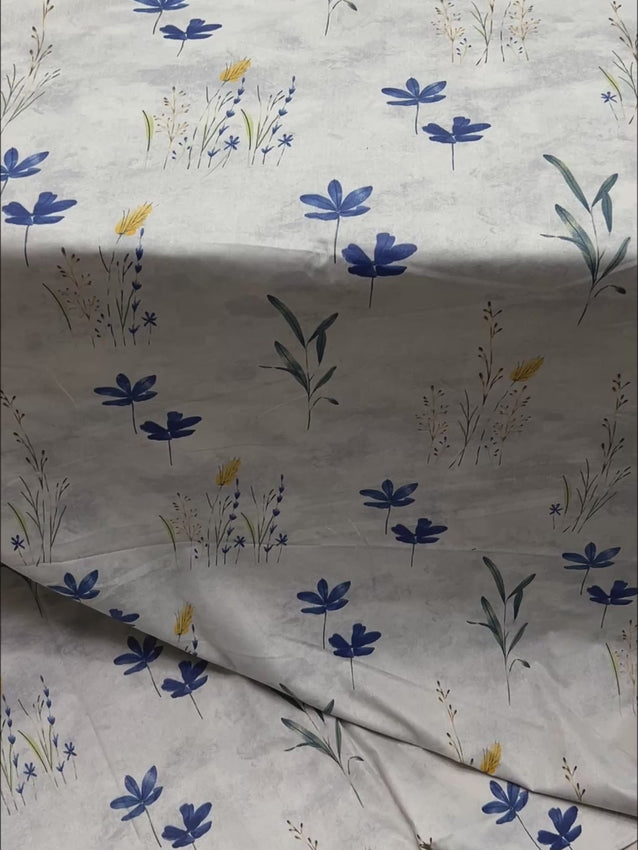 Pure Decor Pure Cotton King Size Double Bedsheet