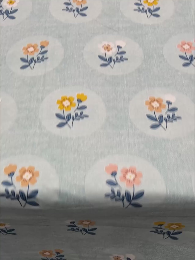 Pure Decor Polycotton King Size Double Bedsheet