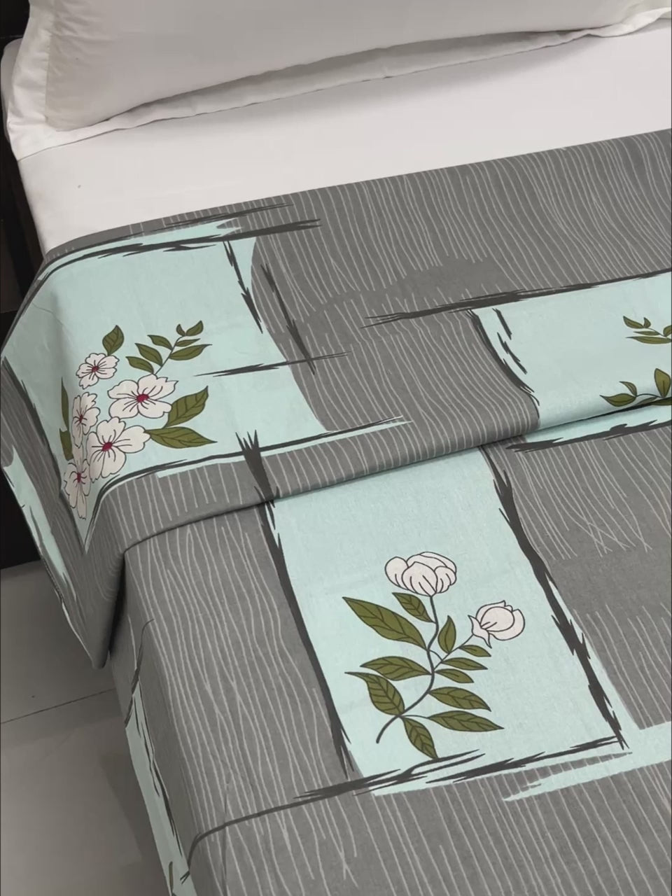 Pure Decor Pure Cotton King Size Duvet Cover with Zipper