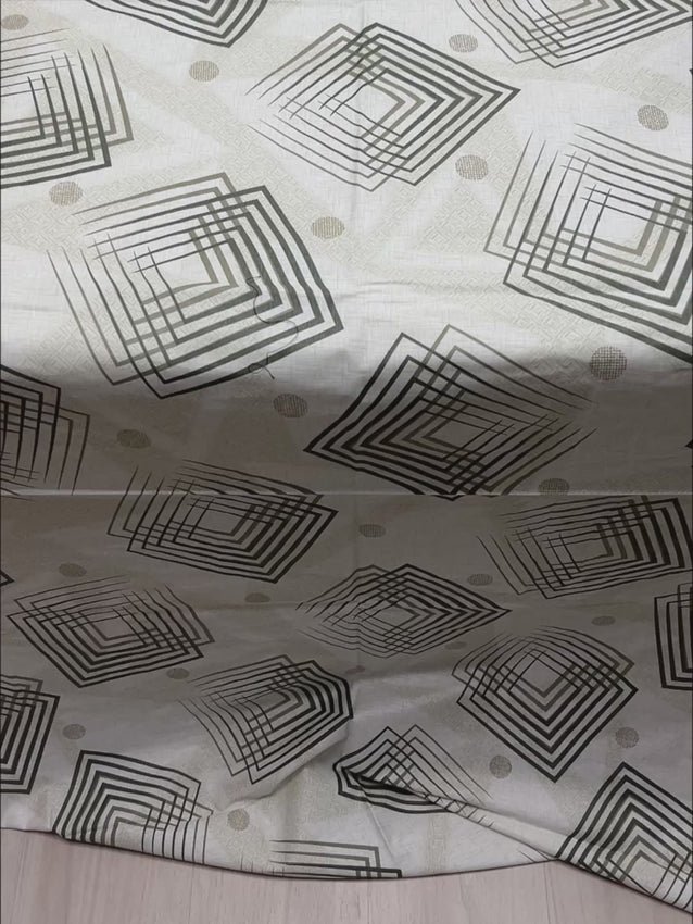 Pure Decor Pure Cotton Queen Size Double Bedsheet