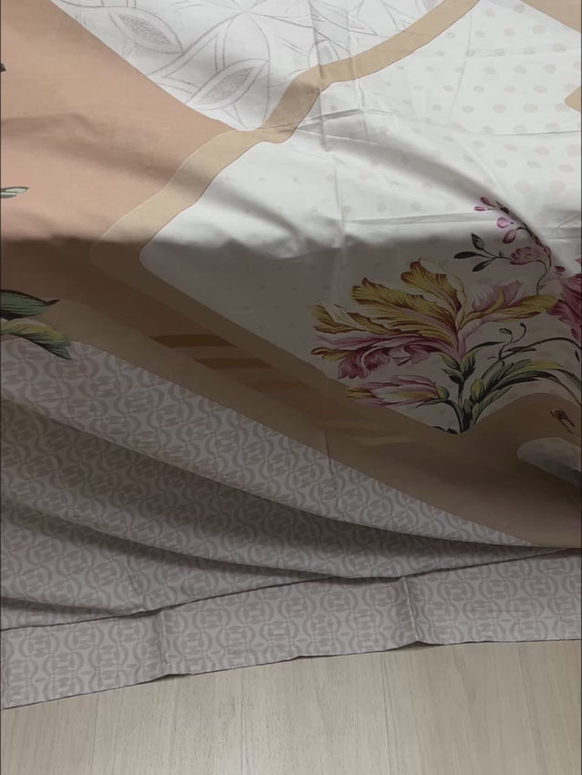 Pure Decor Pure Cotton King Size Double Bedsheet