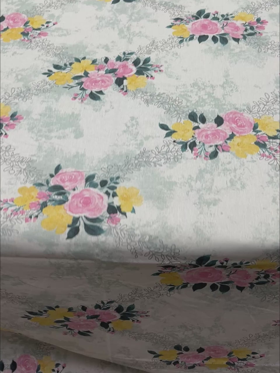 Pure Decor Pure Cotton Queen Size Double Bedsheet