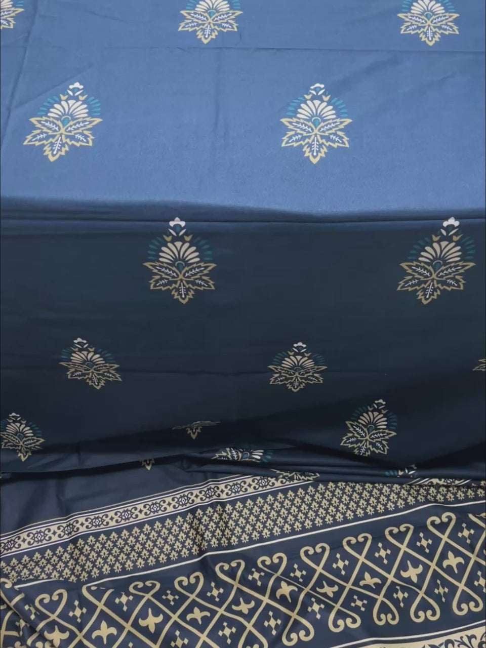 Pure Decor Pure Cotton King Size Double Bedsheet