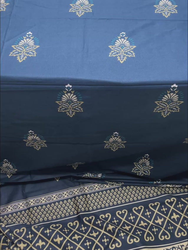 Pure Decor Pure Cotton King Size Double Bedsheet