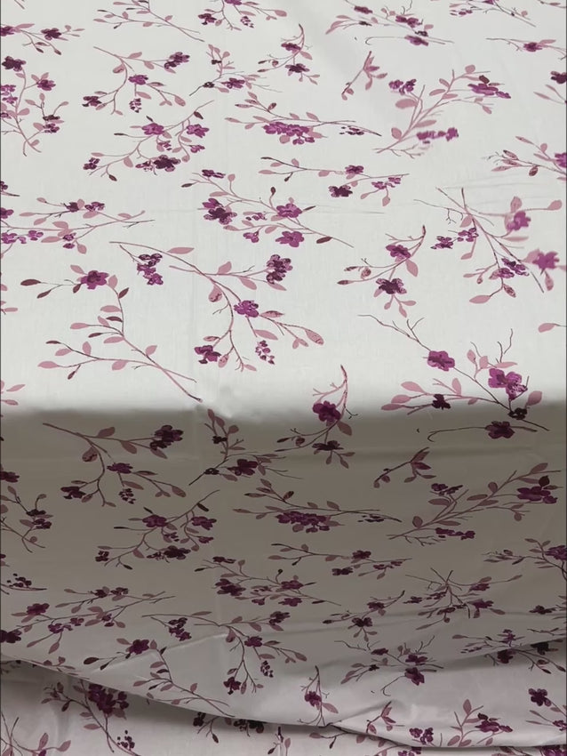 Pure Decor Pure Cotton King Size Double Bedsheet