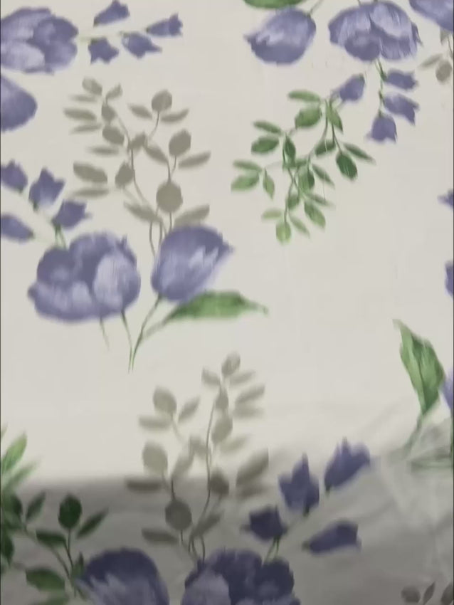 Pure Decor Polycotton Queen Size Double Bedsheet