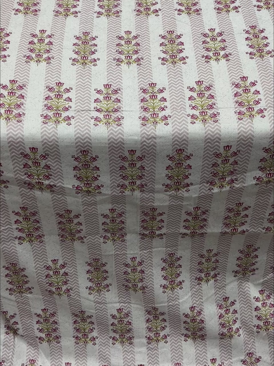 Pure Decor Pure Cotton Single Bed Reversible Dohar