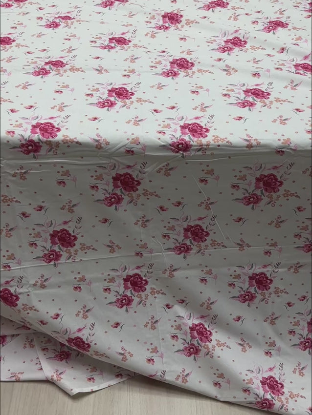 Pure Decor Pure Cotton King Size Double Bedsheet