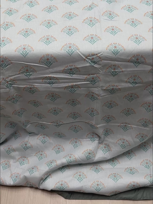 Pure Decor Pure Cotton Single Bed Reversible Dohar