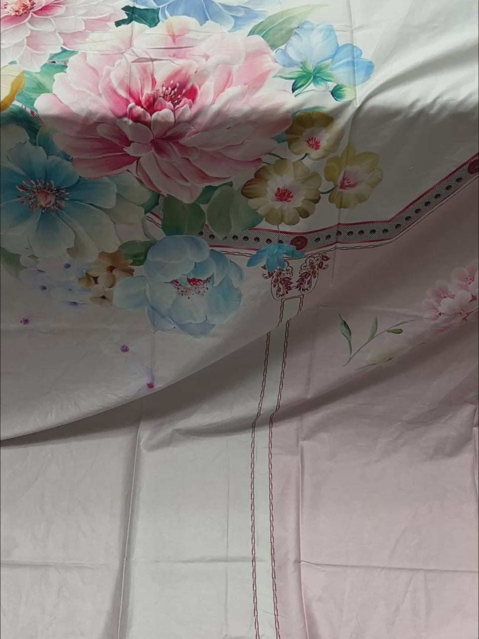 Pure Decor Pure Cotton King Size Double Bedsheet