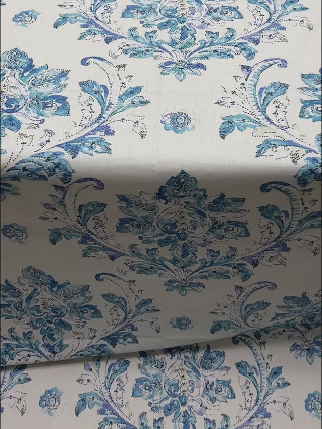 Pure Decor Pure Cotton Queen Size Double Bedsheet