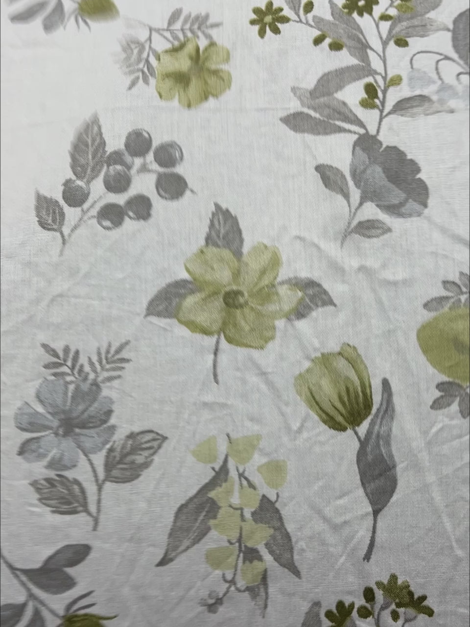 A-4225 Pure Cotton 180 TC King Size Fitted Bedsheet (183X198) with Two Pillow Covers (45X68)