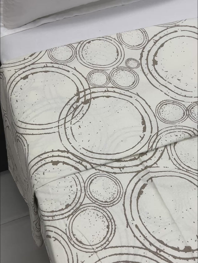 Pure Decor Pure Cotton Super King Size Duvet Cover with Zipper