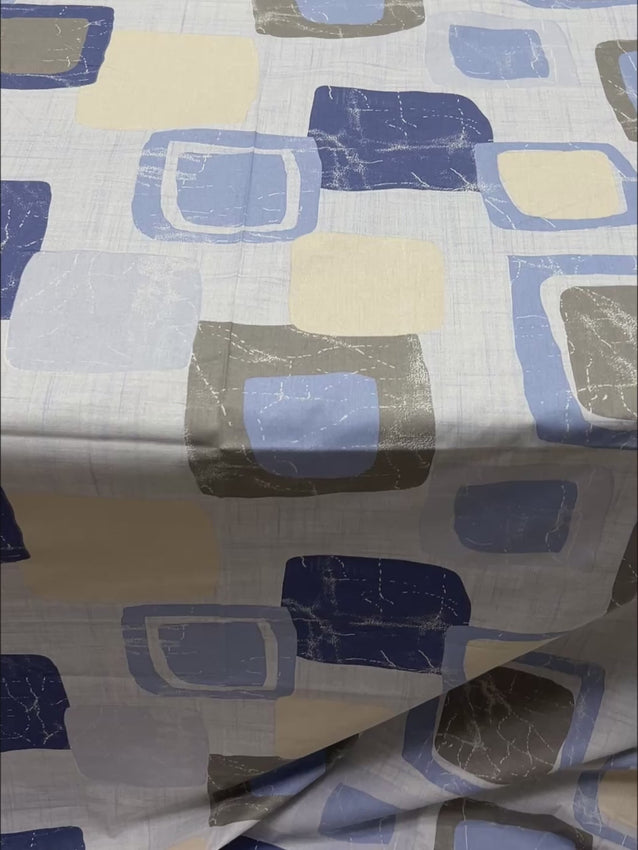 Pure Decor Pure Cotton Queen Size Double Bedsheet