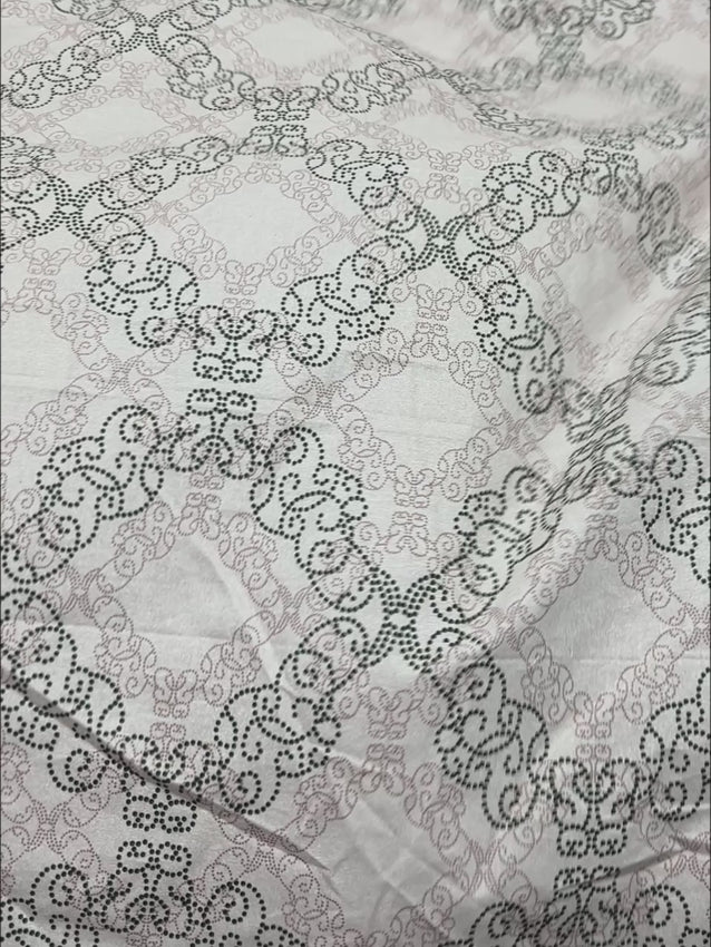 Pure Decor Pure Cotton King Size Fitted Bedsheet
