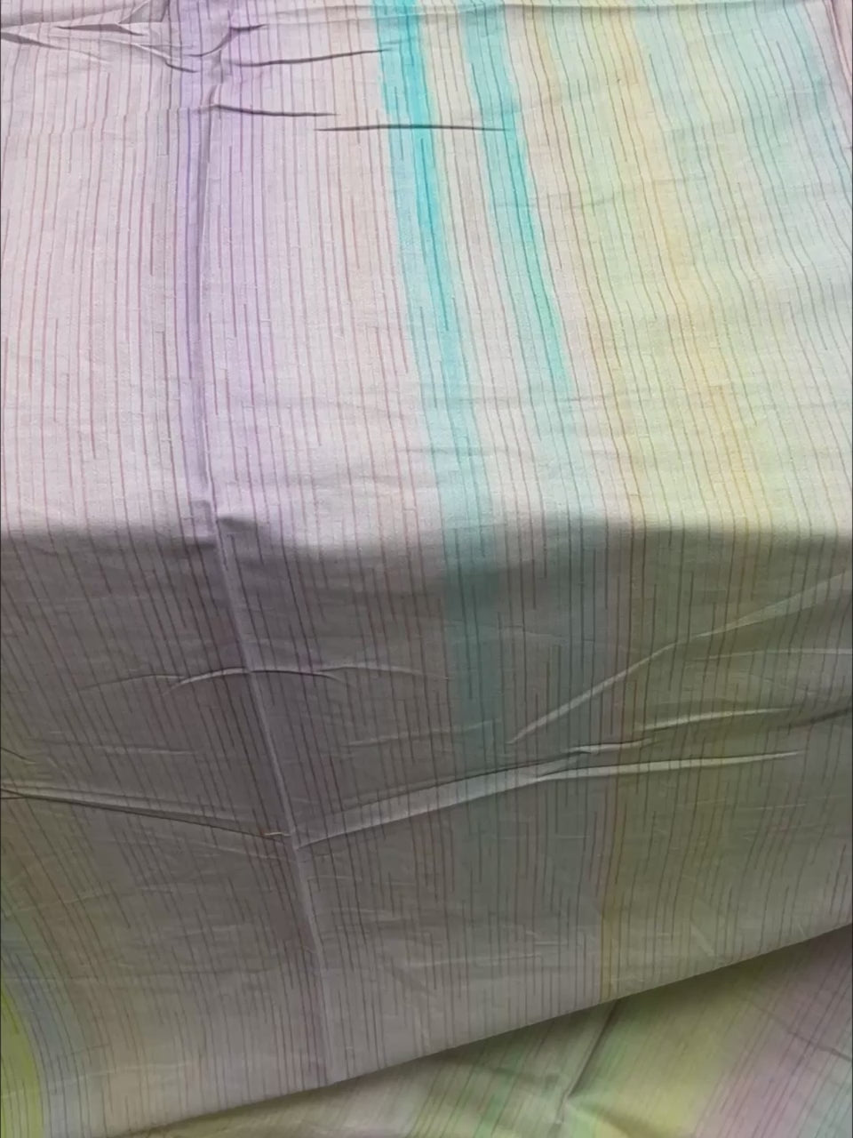 A-4454 - Pure Cotton 300 TC King Size Digital Print Double Bedsheet (274X274) with Two Pillow Covers (50X76)