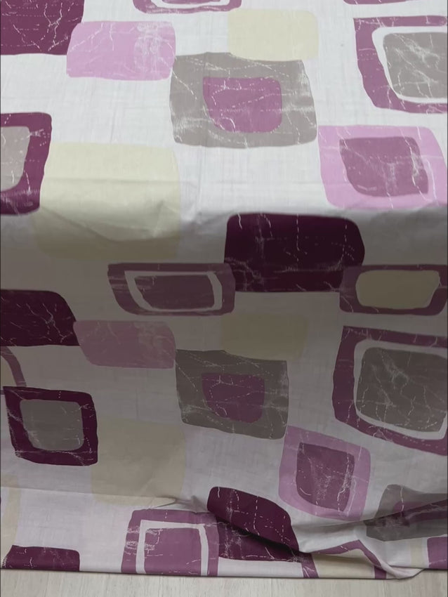 Pure Decor Pure Cotton Queen Size Double Bedsheet