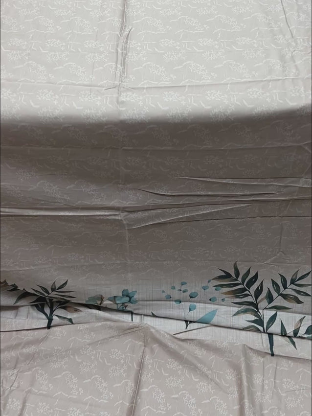 Pure Decor Pure Cotton King Size Double Bedsheet
