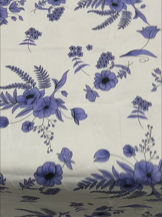 Pure Decor Polycotton Queen Size Double Bedsheet