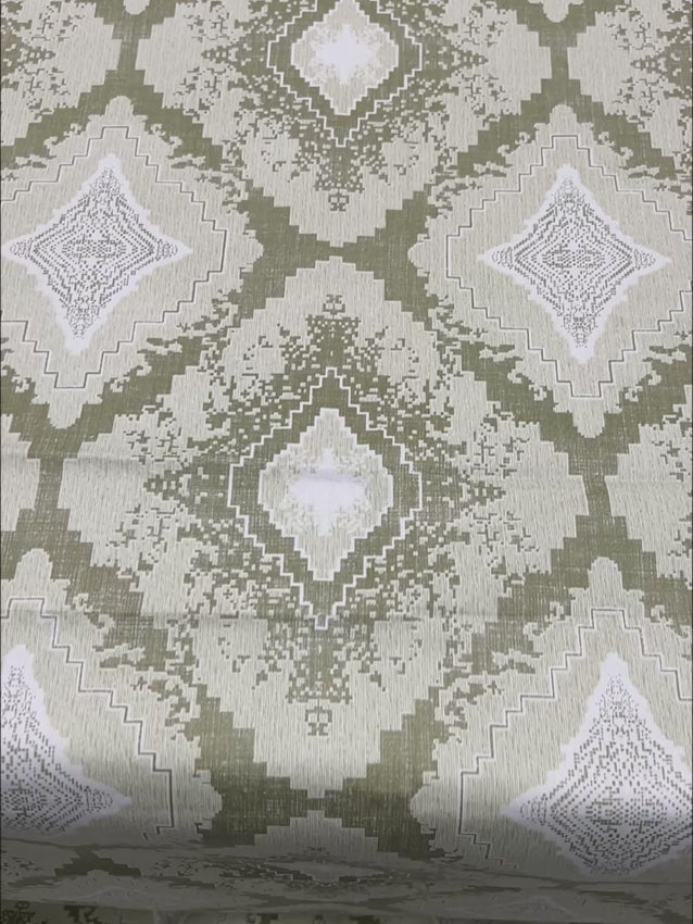 Pure Decor Pure Cotton Queen Size Double Bedsheet