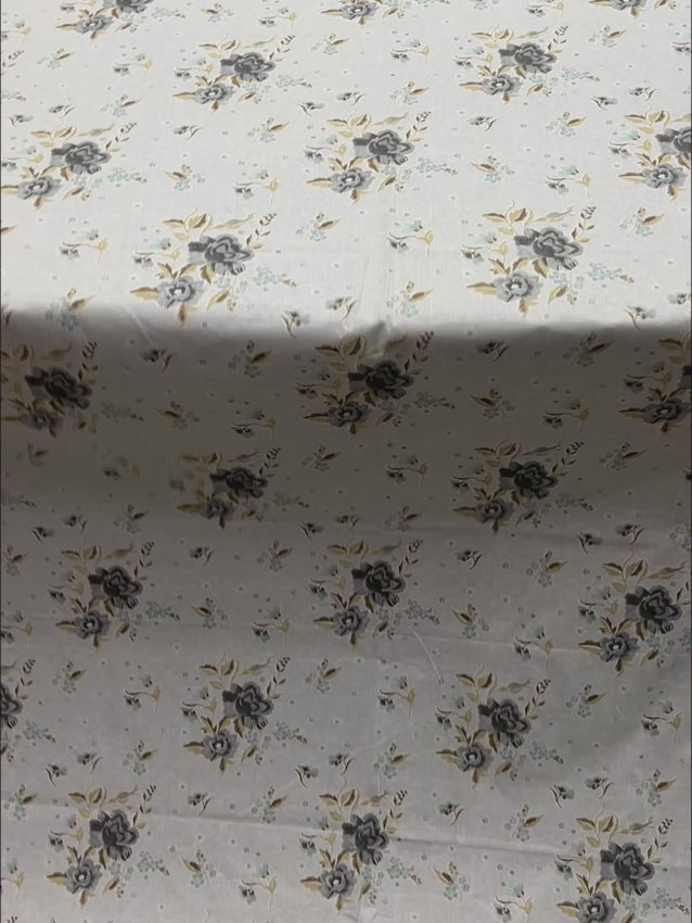 Pure Decor Pure Cotton Queen Size Double Bedsheet