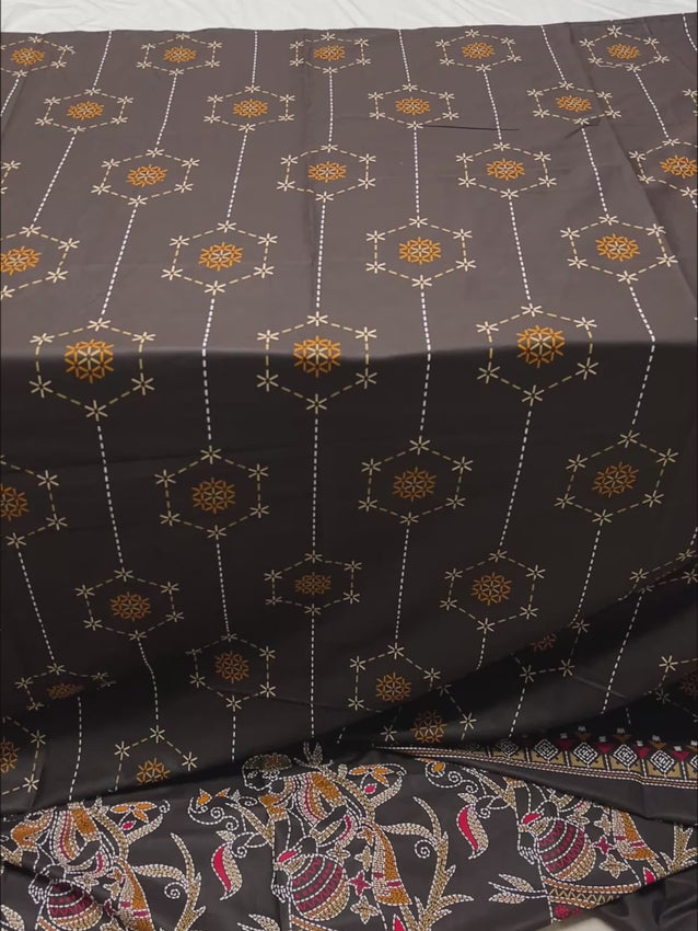 Pure Decor Pure Cotton King Size Double Bedsheet