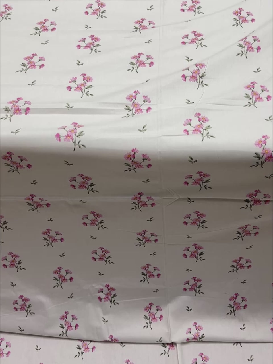 Pure Decor Pure Cotton Queen Size Double Bedsheet