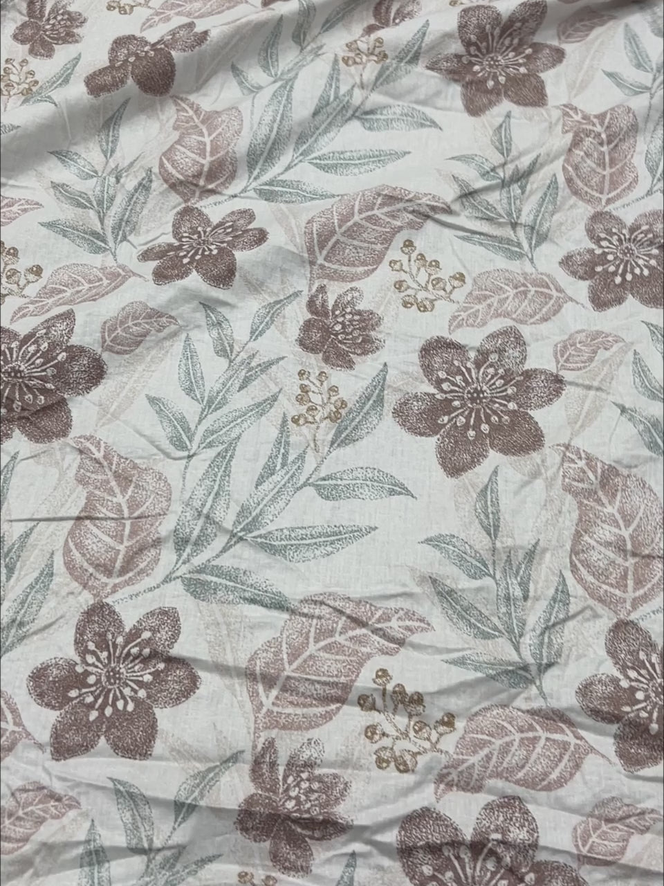 A-4242 Pure Cotton 180 TC King Size Double Bedsheet (274X274) with Two Pillow Covers (50X76)