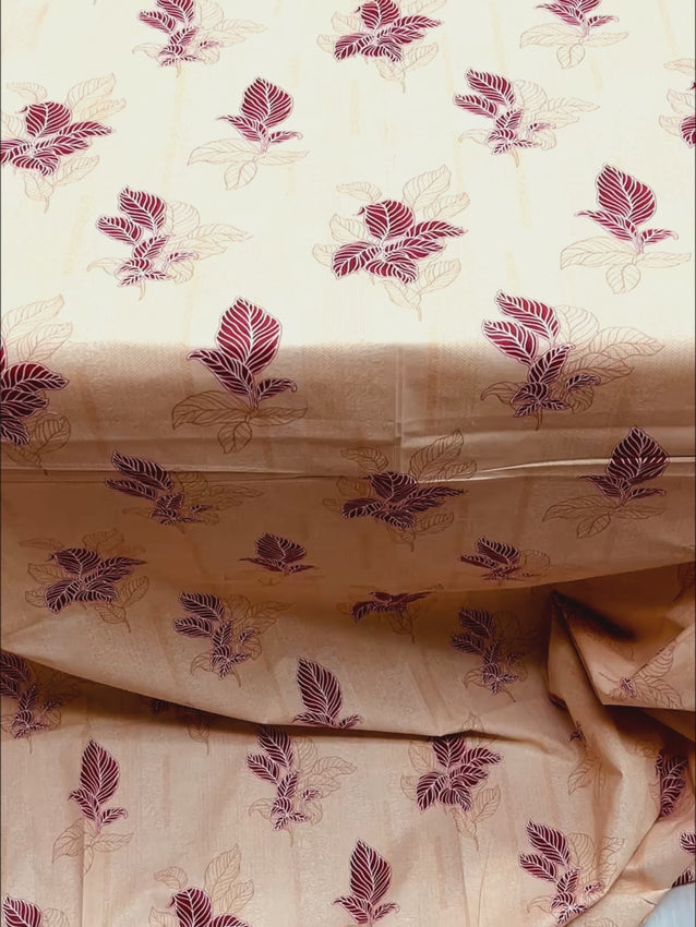 Pure Decor Pure Cotton Single Bed Size Bedsheet