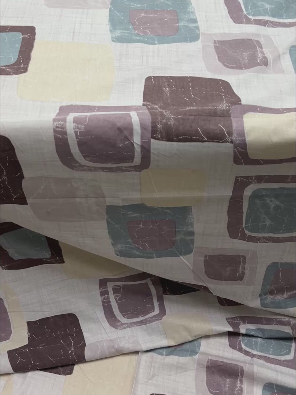 Pure Decor Pure Cotton Queen Size Double Bedsheet