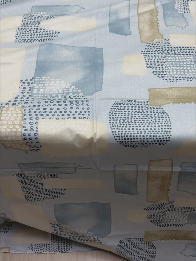 Pure Decor Pure Cotton Queen Size Double Bedsheet