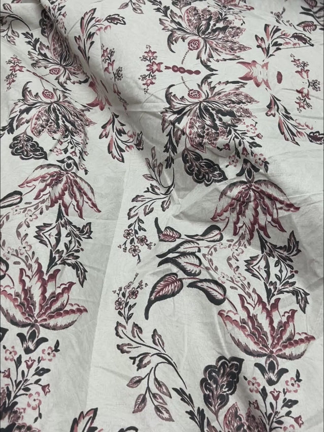 Pure Decor Pure Cotton King Size Fitted Bedsheet