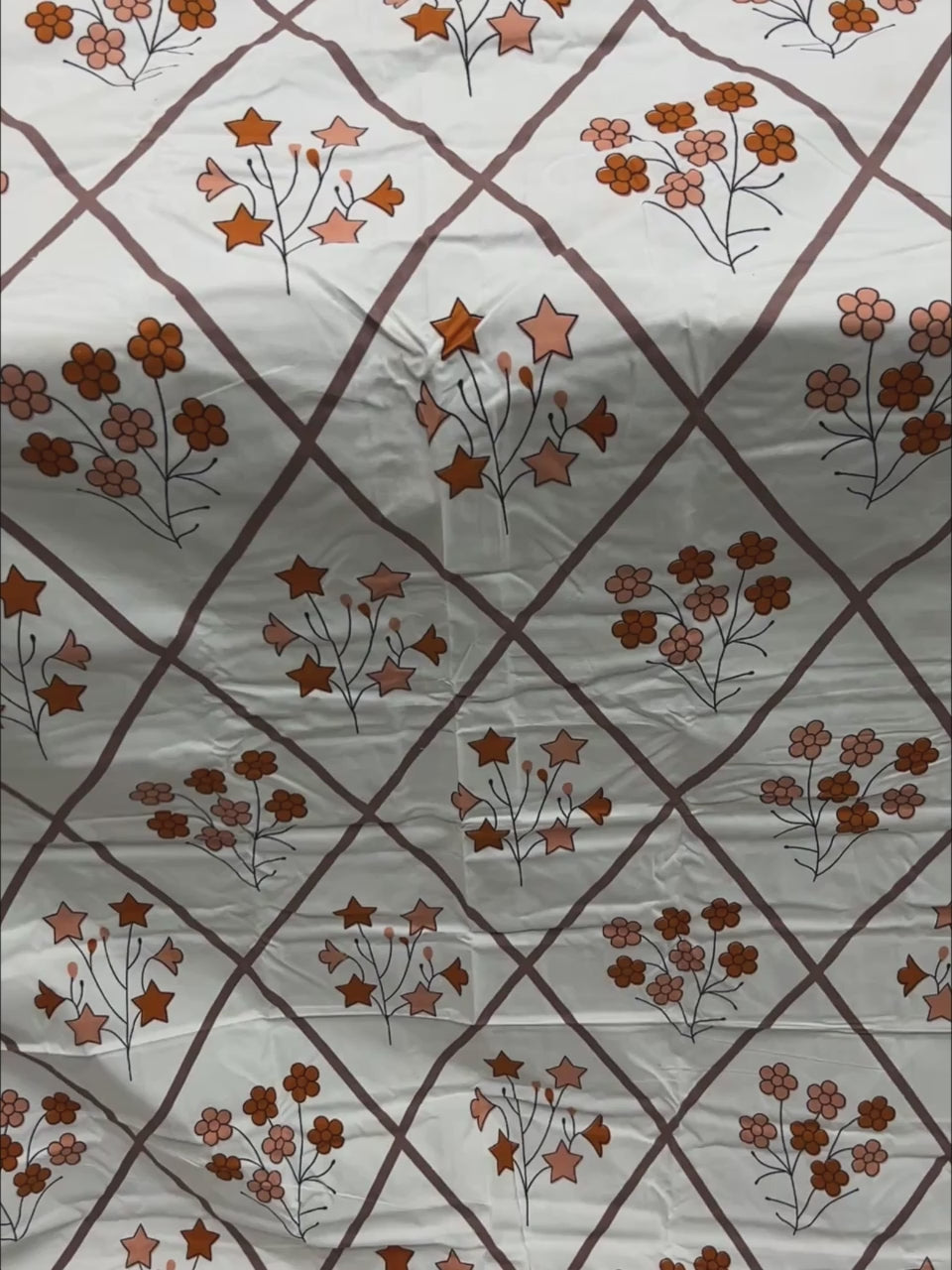 Pure Decor Polycotton Queen Size Double Bedsheet