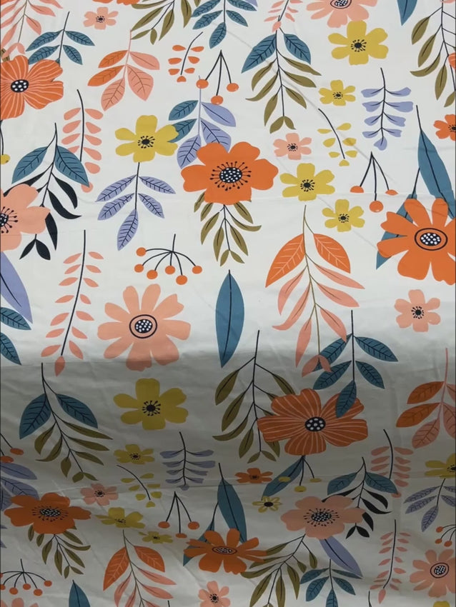 Pure Decor Polycotton King Size Bedding Set