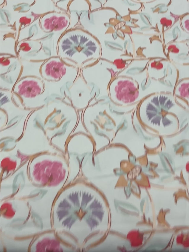 Pure Decor Polycotton Queen Size Double Bedsheet