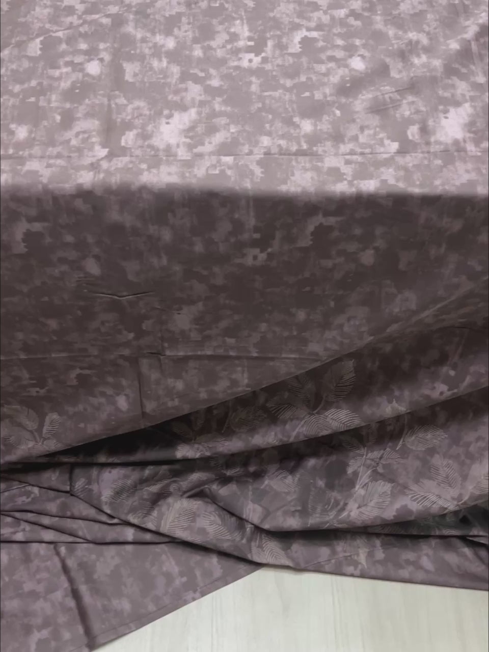 A-4761 - Pure Cotton 300 TC King Size Digital Print Double Bedsheet (274X274) with Two Pillow Covers (50X76)