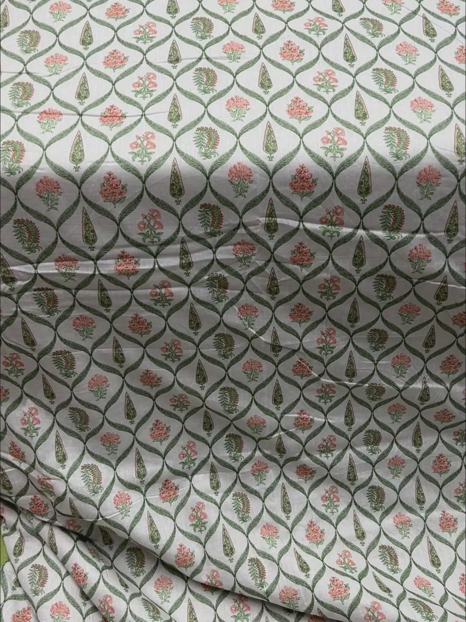 Pure Decor Pure Cotton Single Bed Reversible Dohar