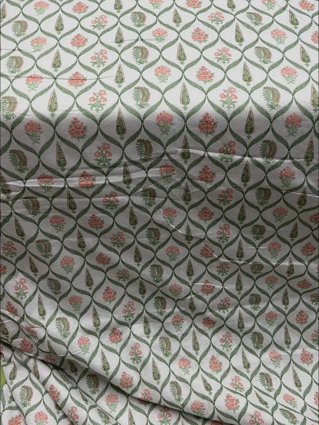 Pure Decor Pure Cotton Single Bed Reversible Dohar