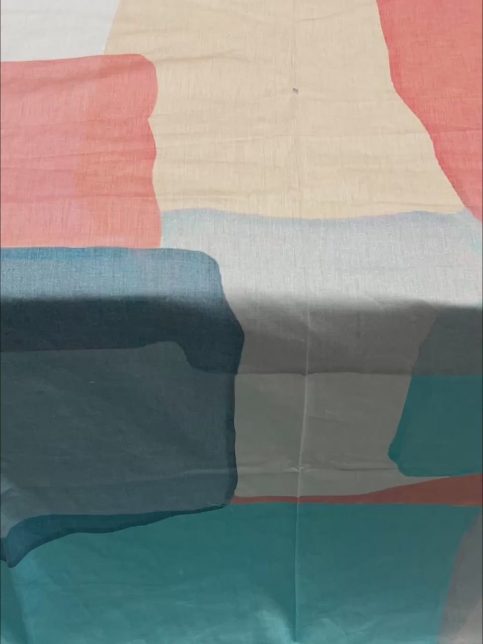 A-4327 - Pure Cotton 300 TC King Size Digital Print Double Bedsheet (274X274) with Two Pillow Covers (50X76)