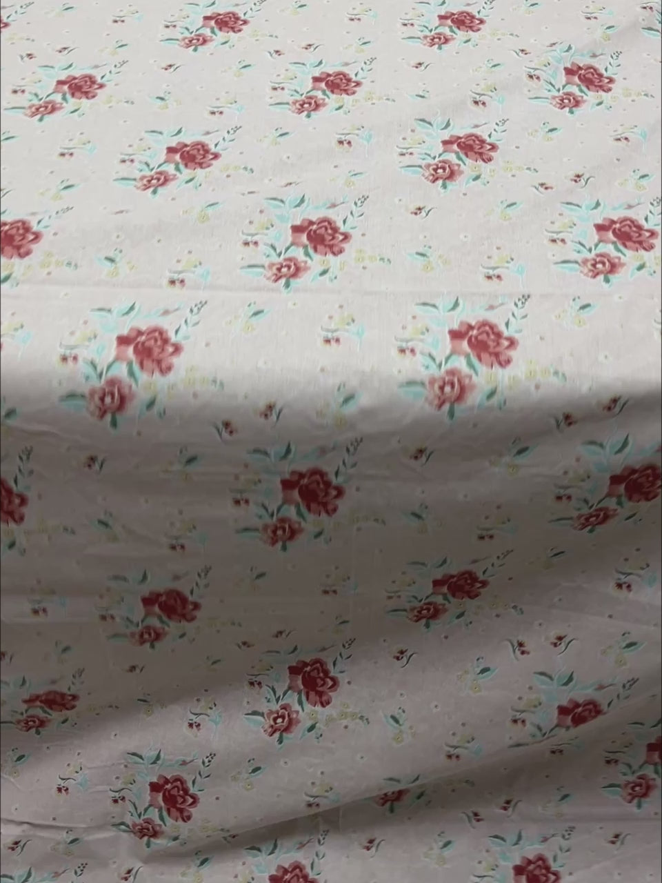 A-5004 - Pure Cotton 180 TC Queen Size Double Bedsheet (228X254) with Two Pillow Covers