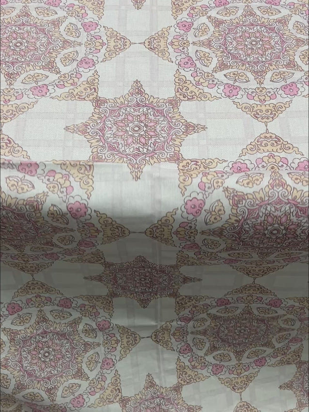 Pure Decor Pure Cotton Queen Size Double Bedsheet