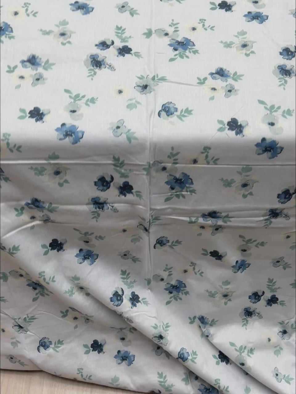 A-4936 - Pure Cotton Single Size 180 TC Reversible Single Bed dohar / Blanket / AC Comforter with Warm Cotton Sheet Layer Inside (152X228)
