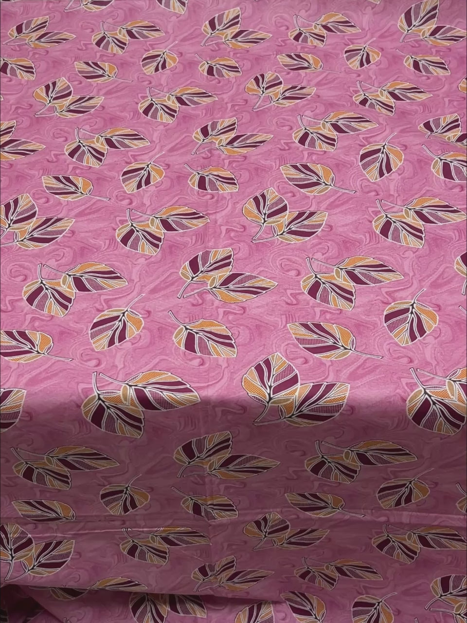 A-4694 - Pure Cotton 180 TC Single Bedsheet (173X236) with Two Pillow Covers (43X69)