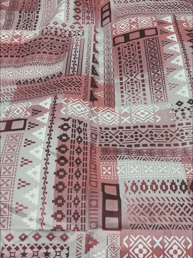 Pure Decor Pure Cotton King Size Fitted Bedsheet