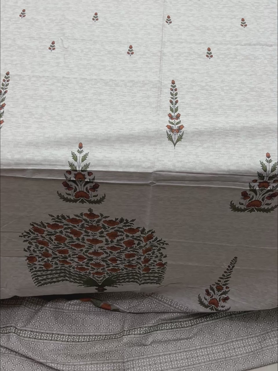 Pure Decor Pure Cotton King Size Double Bedsheet
