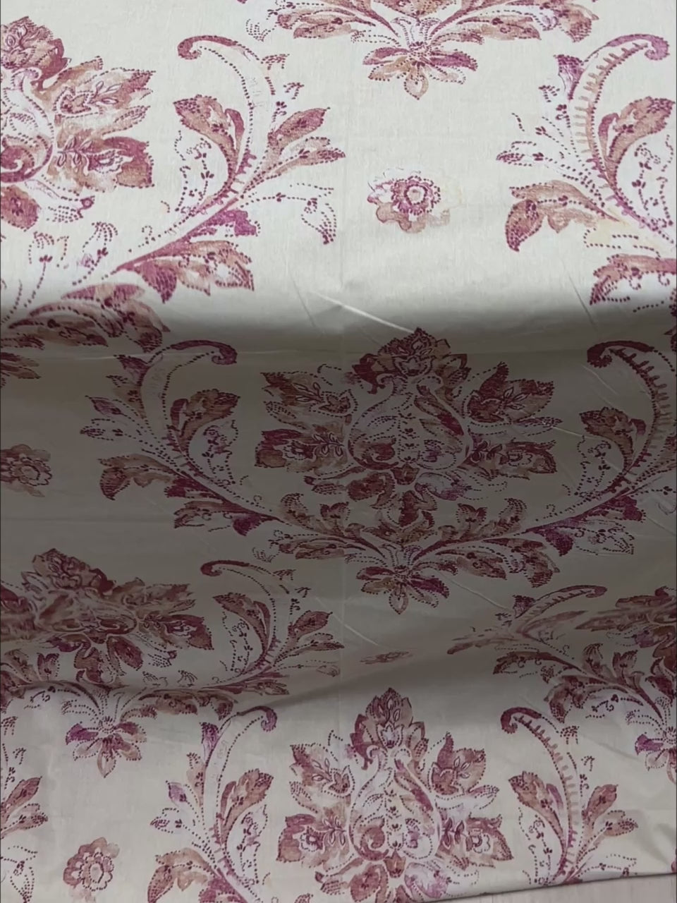 Pure Decor Pure Cotton Queen Size Double Bedsheet