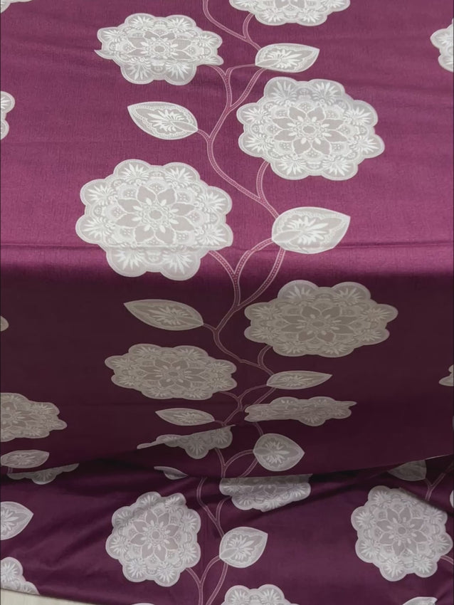 Pure Decor Pure Cotton Queen Size Double Bedsheet