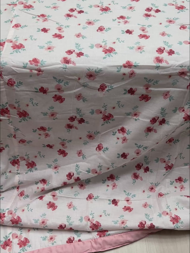 Pure Decor Pure Cotton King Size Reversible Dohar